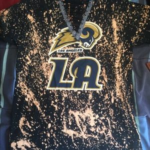 LA rams custom shirt football